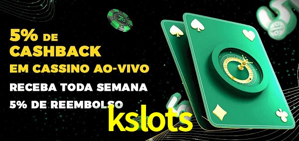 Promoções do cassino ao Vivo kslots